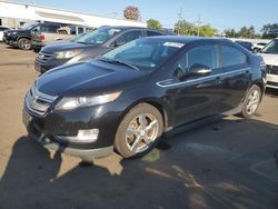 Salvage cars for sale at New Britain, CT auction: 2012 Chevrolet Volt