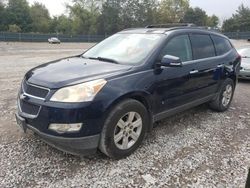 Salvage cars for sale at Madisonville, TN auction: 2010 Chevrolet Traverse LT