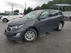 Salvage cars for sale at Savannah, GA auction: 2020 Chevrolet Equinox LT