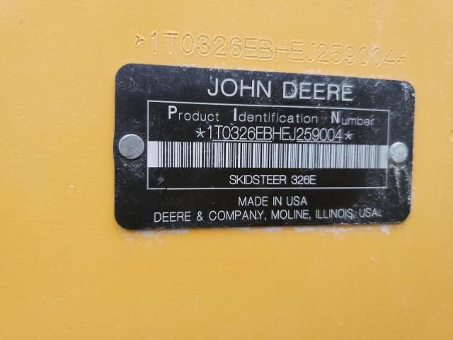 2017 John Deere 326E