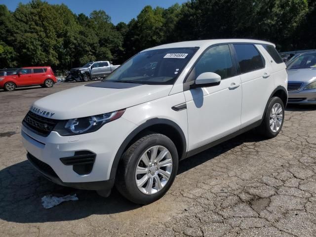 2018 Land Rover Discovery Sport SE