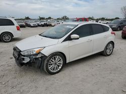 Salvage cars for sale at Kansas City, KS auction: 2017 Ford Focus Titanium