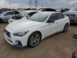 Infiniti salvage cars for sale: 2020 Infiniti Q50 Pure