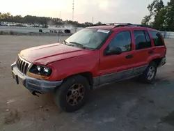 Jeep Grand Cherokee Laredo Vehiculos salvage en venta: 2000 Jeep Grand Cherokee Laredo