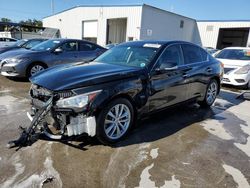 Salvage cars for sale at New Orleans, LA auction: 2016 Infiniti Q50 Base