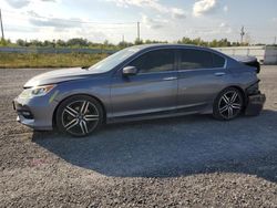 Honda salvage cars for sale: 2017 Honda Accord Sport