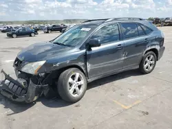 Salvage cars for sale at Grand Prairie, TX auction: 2006 Lexus RX 330