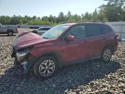 Vehiculos salvage en venta de Copart Windham, ME: 2021 Subaru Forester Premium