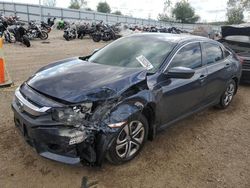 Honda salvage cars for sale: 2016 Honda Civic LX