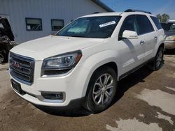 Salvage cars for sale at Pekin, IL auction: 2015 GMC Acadia SLT-1