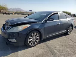 Salvage cars for sale at North Las Vegas, NV auction: 2013 Hyundai Azera GLS