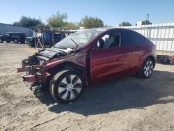 Salvage cars for sale at Sacramento, CA auction: 2024 Tesla Model Y