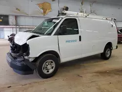 Salvage trucks for sale at Mocksville, NC auction: 2018 Chevrolet Express G2500