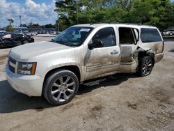 Chevrolet salvage cars for sale: 2012 Chevrolet Suburban C1500 LTZ