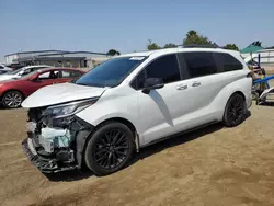 Salvage cars for sale from Copart San Diego, CA: 2023 Toyota Sienna XSE