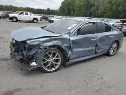 Salvage cars for sale at Glassboro, NJ auction: 2011 Nissan Maxima S