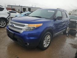 Salvage cars for sale at Elgin, IL auction: 2015 Ford Explorer XLT