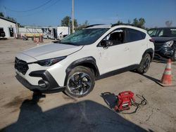 Salvage cars for sale at Pekin, IL auction: 2024 Subaru Crosstrek Limited