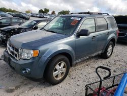 Salvage cars for sale at West Warren, MA auction: 2012 Ford Escape XLT