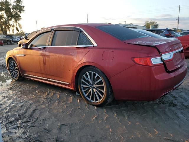 2017 Lincoln Continental Select