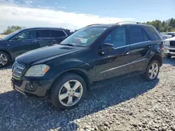 Salvage cars for sale at Wayland, MI auction: 2011 Mercedes-Benz ML 350 4matic