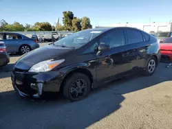 Salvage cars for sale at Martinez, CA auction: 2014 Toyota Prius