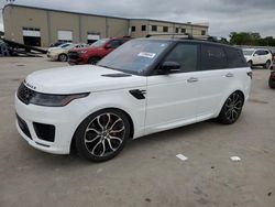 Salvage cars for sale at Wilmer, TX auction: 2018 Land Rover Range Rover Sport HSE Dynamic