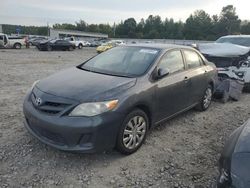 Salvage cars for sale at Memphis, TN auction: 2012 Toyota Corolla Base