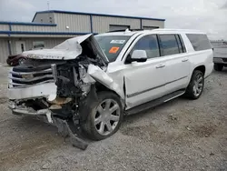 Salvage cars for sale at Earlington, KY auction: 2018 Cadillac Escalade ESV Luxury