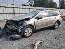 Salvage cars for sale at Gastonia, NC auction: 2016 Subaru Outback 2.5I Premium