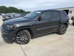 Jeep salvage cars for sale: 2018 Jeep Grand Cherokee Overland