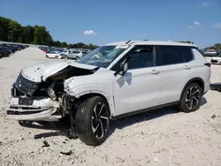 Salvage cars for sale at West Warren, MA auction: 2022 Mitsubishi Outlander SE