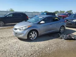 Salvage cars for sale at Kansas City, KS auction: 2011 Hyundai Elantra GLS