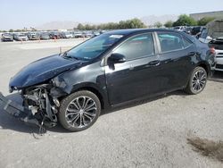 Salvage cars for sale at Las Vegas, NV auction: 2016 Toyota Corolla L