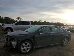 Chevrolet salvage cars for sale: 2012 Chevrolet Malibu 2LT