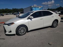 Toyota salvage cars for sale: 2017 Toyota Corolla L