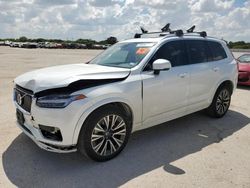 Salvage cars for sale at auction: 2020 Volvo XC90 T6 Momentum