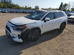 Salvage vehicles for parts for sale at auction: 2022 Toyota Rav4 SE