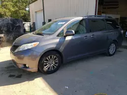 Salvage cars for sale at Ham Lake, MN auction: 2011 Toyota Sienna XLE