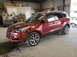 Salvage cars for sale at Rogersville, MO auction: 2015 Ford Escape Titanium