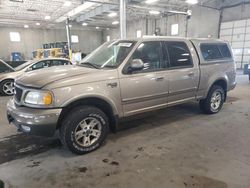 Ford salvage cars for sale: 2003 Ford F150 Supercrew