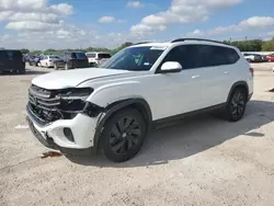 Salvage cars for sale at San Antonio, TX auction: 2024 Volkswagen Atlas SE