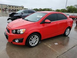 Chevrolet salvage cars for sale: 2014 Chevrolet Sonic LT