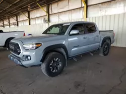 Salvage cars for sale at Phoenix, AZ auction: 2018 Toyota Tacoma Double Cab