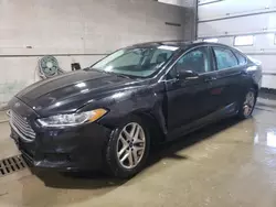 Salvage cars for sale at Blaine, MN auction: 2015 Ford Fusion SE