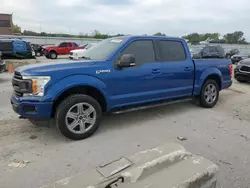 Ford salvage cars for sale: 2018 Ford F150 Supercrew