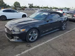 Salvage cars for sale at Van Nuys, CA auction: 2016 Ford Mustang