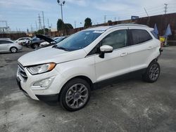 Ford salvage cars for sale: 2019 Ford Ecosport Titanium