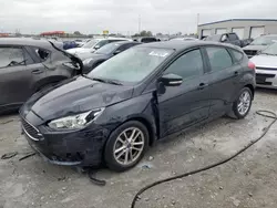 Salvage cars for sale from Copart Cahokia Heights, IL: 2017 Ford Focus SE