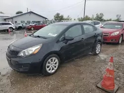 Salvage cars for sale at Pekin, IL auction: 2014 KIA Rio LX